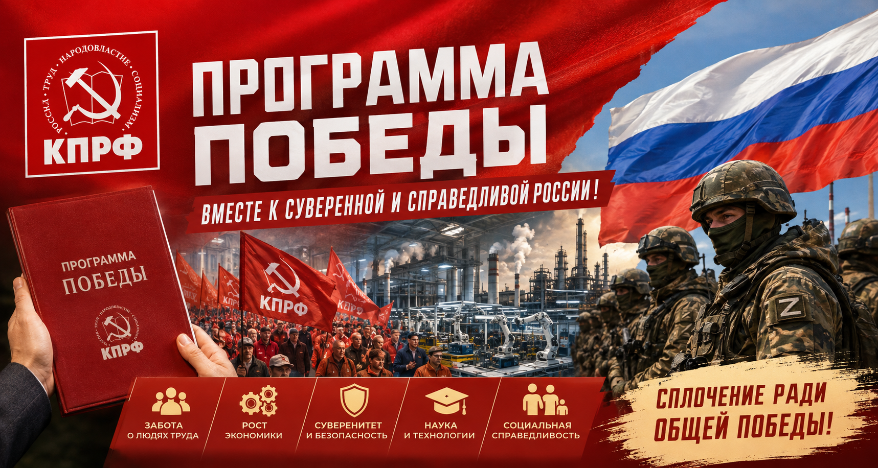 Призываем оппонентов к здравому смыслу и ответственности перед народом! Заявление Общероссийского штаба КПРФ по выборам